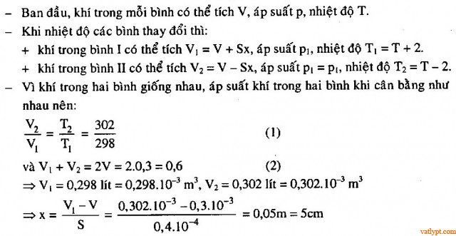 Chuyên đề quá trình đẳng áp, phương trình trạng thái, phương trình C-P, vật lí lớp 10