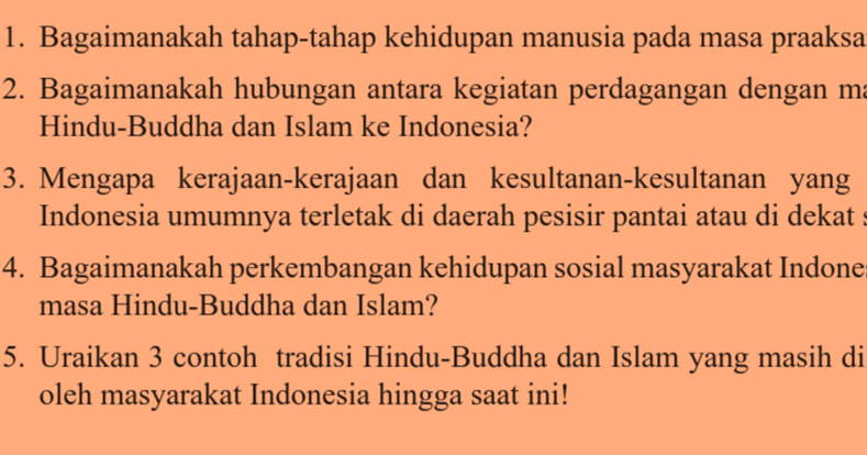 Uraikan 3 contoh tradisi hindu budha yang masih dilakukan oleh masyarakat indonesia pada saat ini