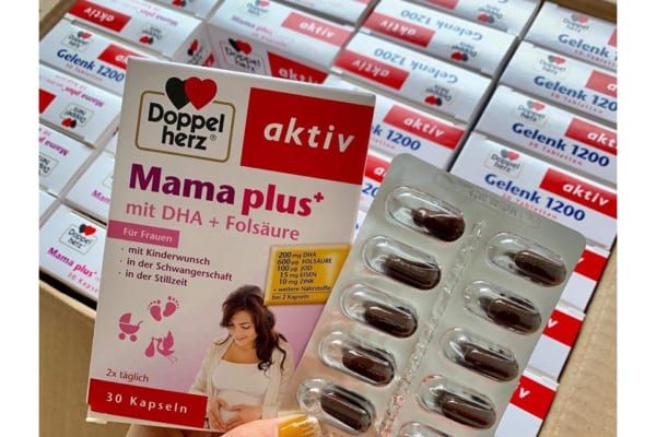 Vitamin Tổng Hợp Cho Bà Bầu Doppelherz Mama Plus Của Đức