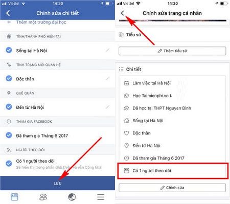 Cách xem ai đang theo dõi Facebook của mình bằng điện thoại