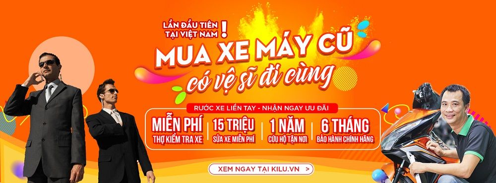 Mua xe máy cũ tại Kilu.vn