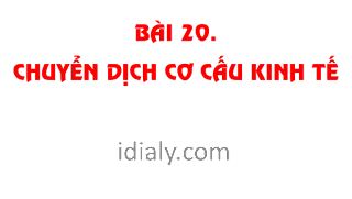 CHUYỂN DỊCH CƠ CẤU KINH TẾ